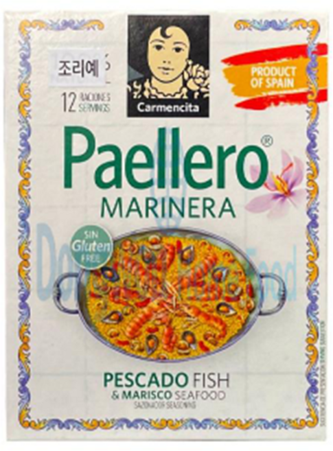 지이디 카르멘시타 씨푸드 빠에야 시즈닝, 4g, 3개