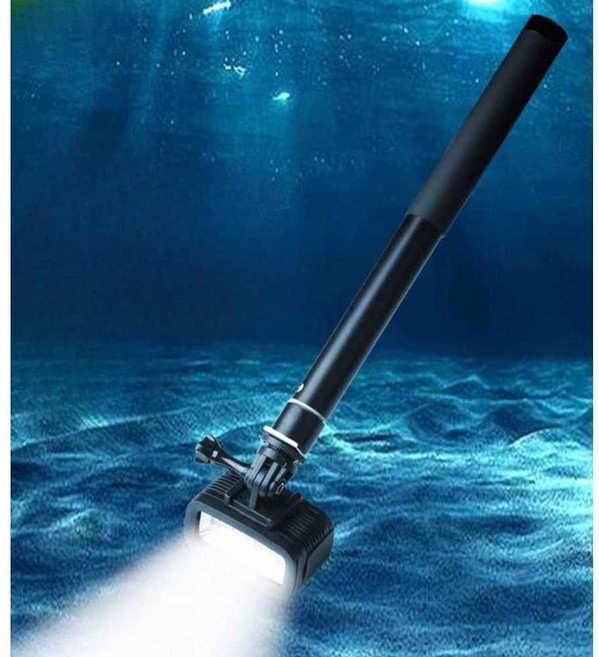 수중 써치라이트 스킨스쿠버 수중써치 80w 다이빙랜턴 수중랜턴 led 스쿠버, 1