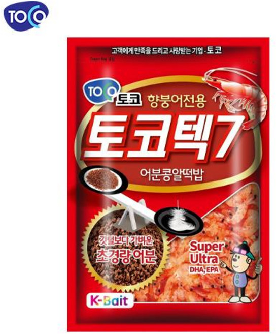 토코 토코텍7 어분 떡밥, 400g, 1개