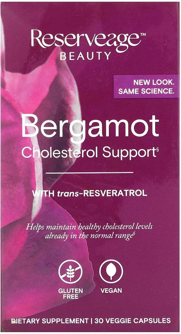 12월눈오는달 Reserveage Beauty 베르가모트 콜레스테롤 보충제 베지 캡슐 30정 미리준비하세요, ReserveageBeauty베르가모트콜레스테롤보충제베, 1개 - 쿠팡