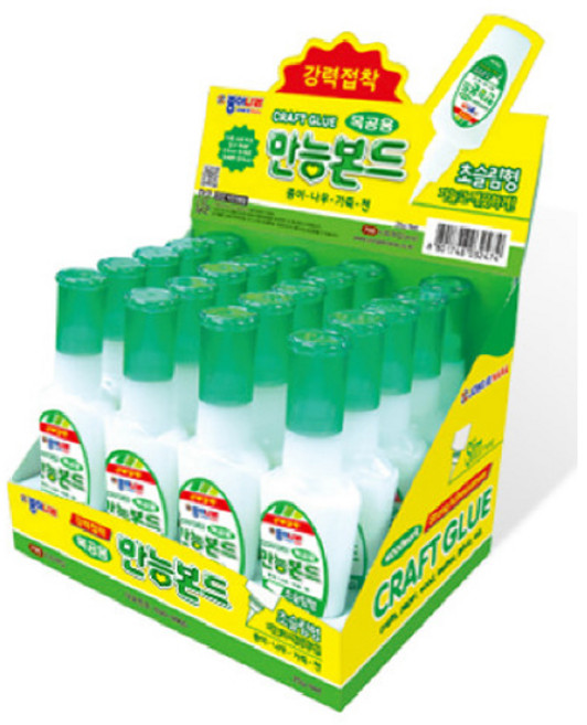 종이나라 만능본드 25g/065106/1갑20개입 목공풀 공예용풀 풀, 1개