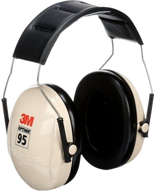 쓰리엠 Optime H시리즈 귀덮개 H6A/V, 아이보리, 1개