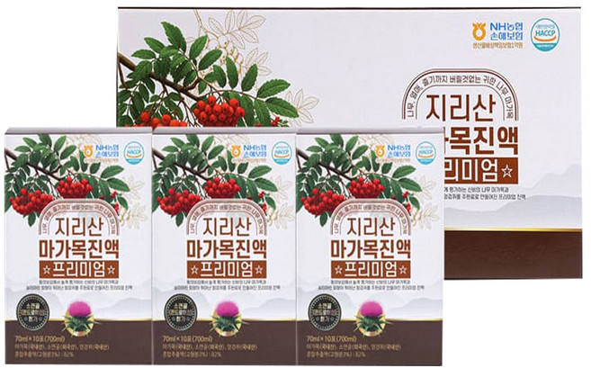 [MJ-KLEVASHARP] 김윤오 지리산 마가목 프리미엄 진액, 1세트, 6.3L