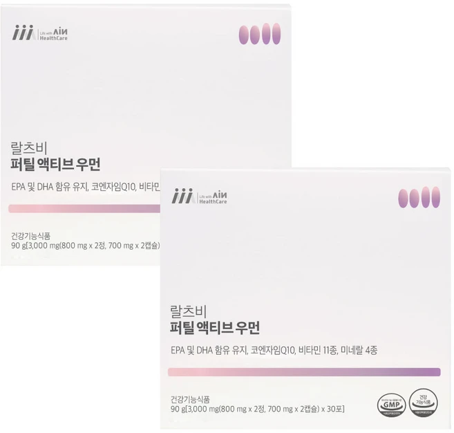 랄츠비 퍼틸액티브우먼 예비엄마 임신준비 멀티비타민, 2개, 30회분 - 쿠팡