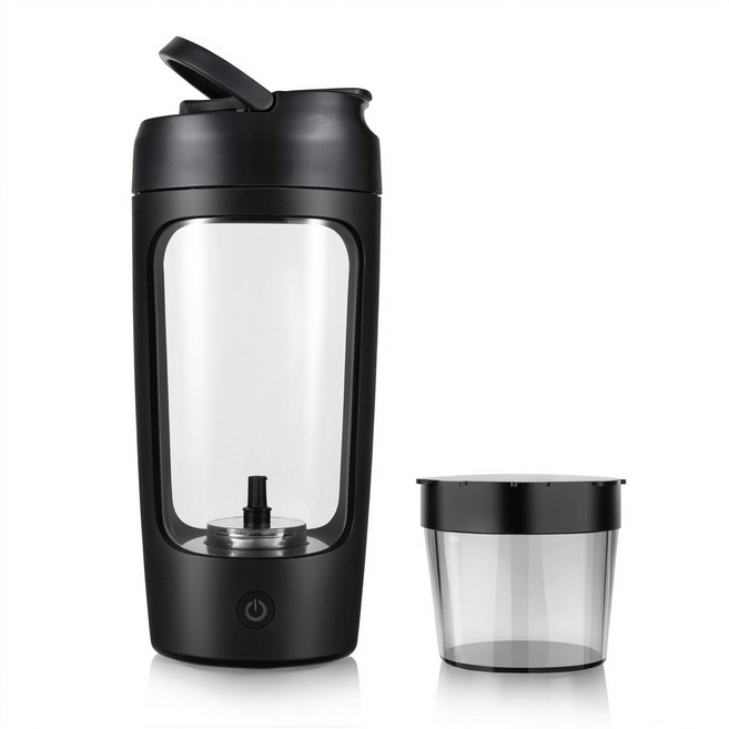 電動攪拌杯 7000rpm 強勁動力, 黑粉盒, 1個, 700ml