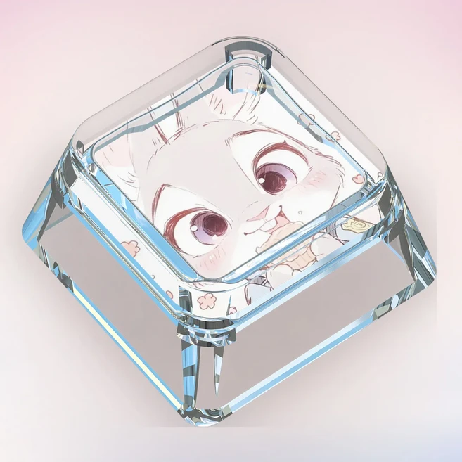 올스토어 Zootopia 애니메이션 테마 키캡 기계식 키보드 XDA 높이 1개 PC 게임 수집 선물 맞춤형, 10 289-FM