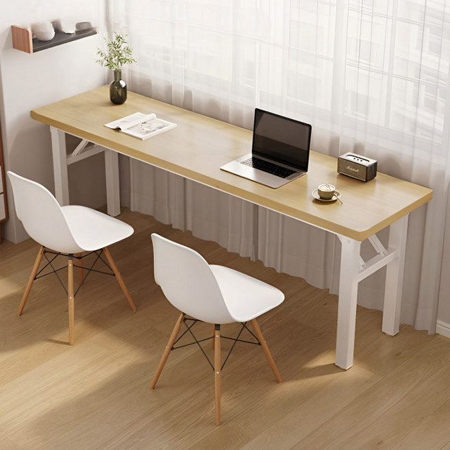 폭좁은책상 창가 베란다 사이드 간이 테이블, 메이플비치