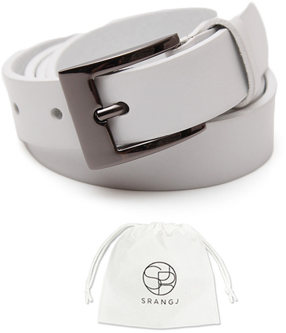 에스랑제이 여성 정장 청바지 가죽 벨트 허리띠 WG940