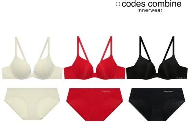 [국내백화점] 코데즈컴바인 이너웨어 [선물포장]일체형뉴드림브라팬티세트3종중1택 정품 선물 여성속옷