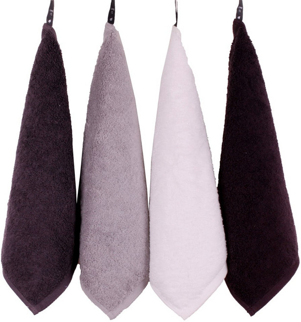 영신타올 40수코마사 어린이집 고리 수건 * 이름자수 (5장) 75G 34*34CM 핸드타월, 화이트, 1세트