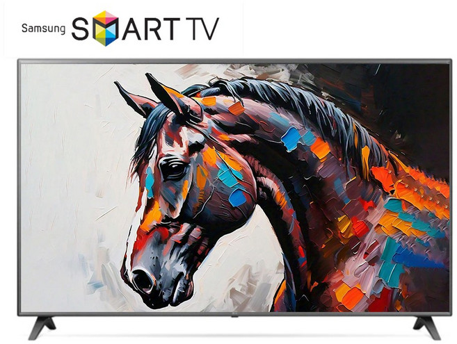 삼성전자 4K Crystal UHD 스마트 TV, 설치 서비스 포함, 스탠드형, 55U8000, 138cm(55인치)