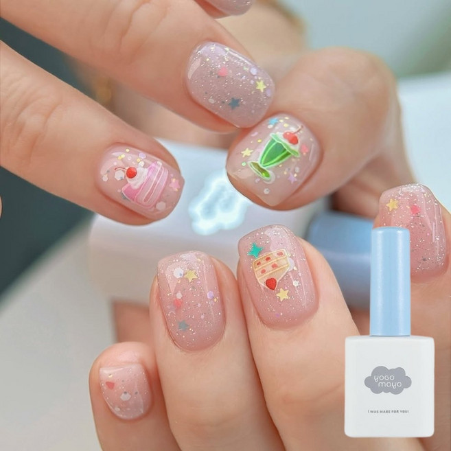 요고마요 반사글리터젤 엔젤코어 단품, 1개, 10g, YMG08