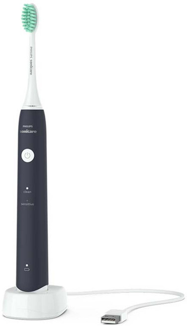 PHILIPS 飛利浦 2000 系列 Sonicare 充電式電動牙刷, 1個, 深藍色, HX2431/06