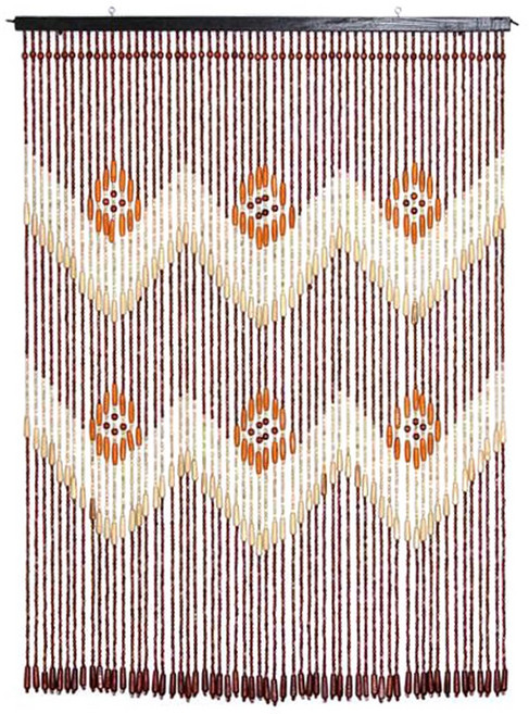 목각 구슬 문발 브라운 업소용문발 장식용발 문발 갈대발 현관문발 창문발 현관발 풀발 블라인드 햇빛가리개 창문가리개