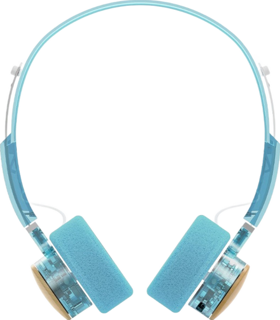 Fiio 레트로 미니 블루투스 헤드셋 EH11, 블루
