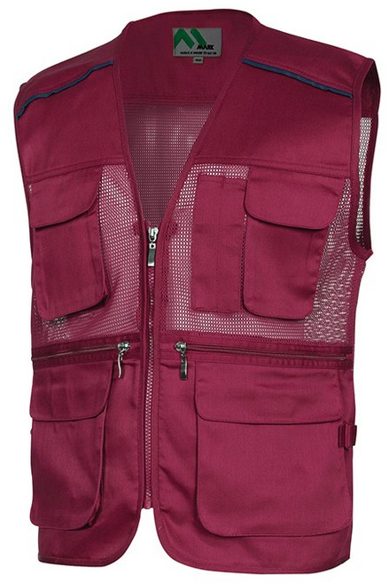 (티뷰크) MK-187 안전조끼 망사조끼 작업복 현장복 근무복 단체복