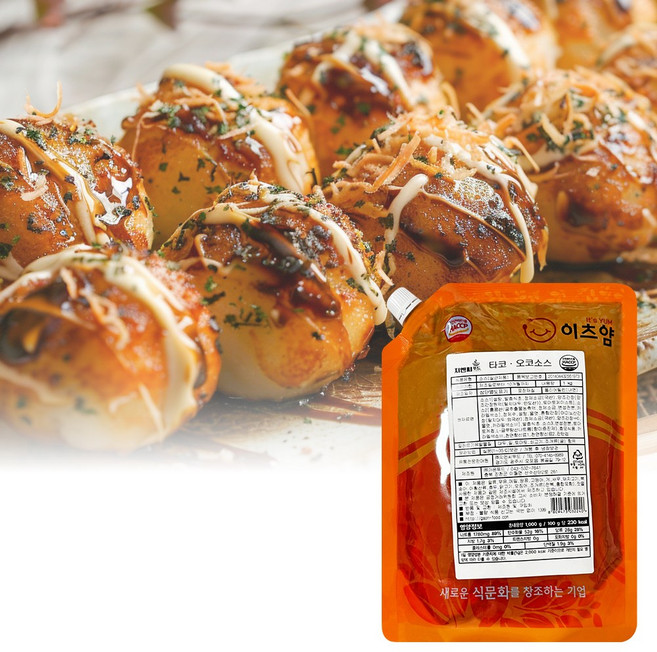타코야끼 오코노미야끼 소스 1kg, 1개, 1L
