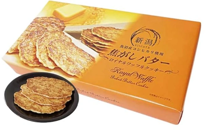 니가타 토산품 니가타 타카시 버터 로얄 와플 쿠키 12개입 니가타 기념품 과자, 1개, 1g - 쿠팡