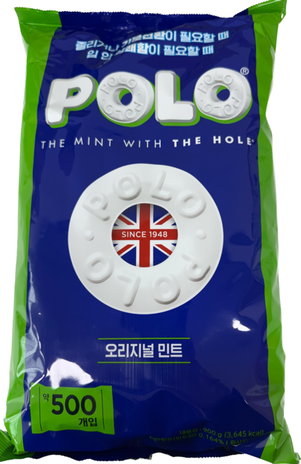폴로 정식수입 오리지날 싱글 파우치 캔디 1000개입, 1.8kg, 1개
