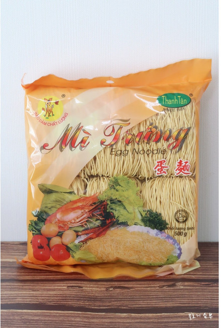 Thanh Tan 베트남 탄탄 고급 에그누들 얇은면 프랜차이즈도 선택한 제품, 1개, 500g