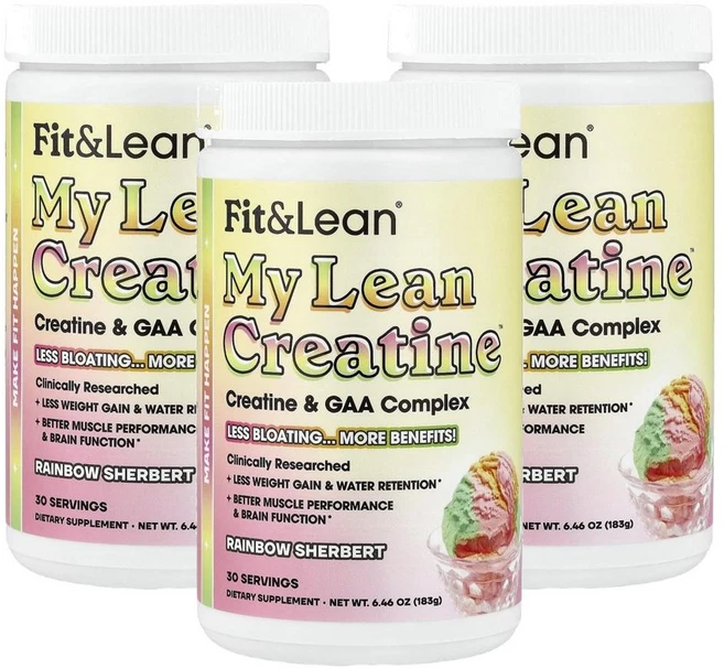 핏 앤 린 마이 린 크레아틴 레인보우 샤베트 Fit & Lean My Lean Creatine™ Rainbow Sherbert 183g - 쿠팡