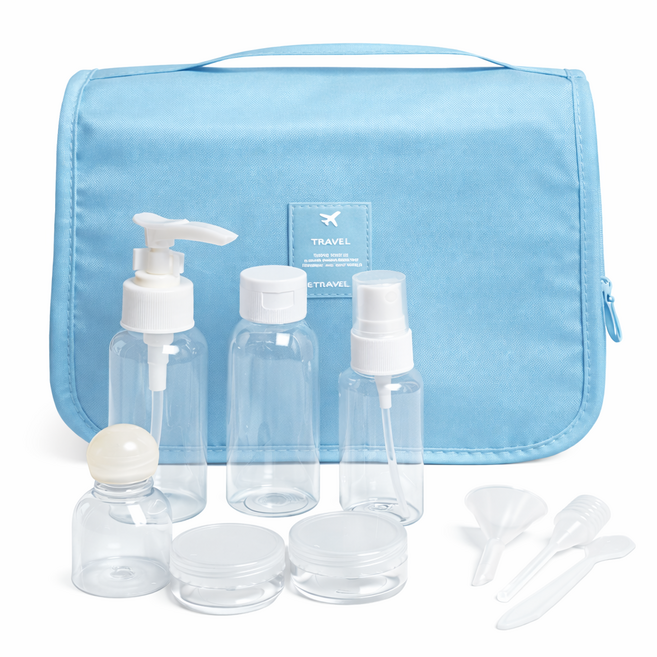 르빈스 휴대용 여행 파우치 공병 9종 세트