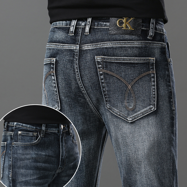 남성명품청바지 CKJ9630 사계절 일자 비즈니스 신축성있는 데님팬츠 PGRADE