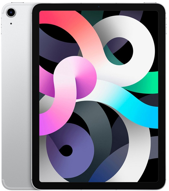 Apple iPad Air 4세대, 실버, 64GB, Wi-Fi