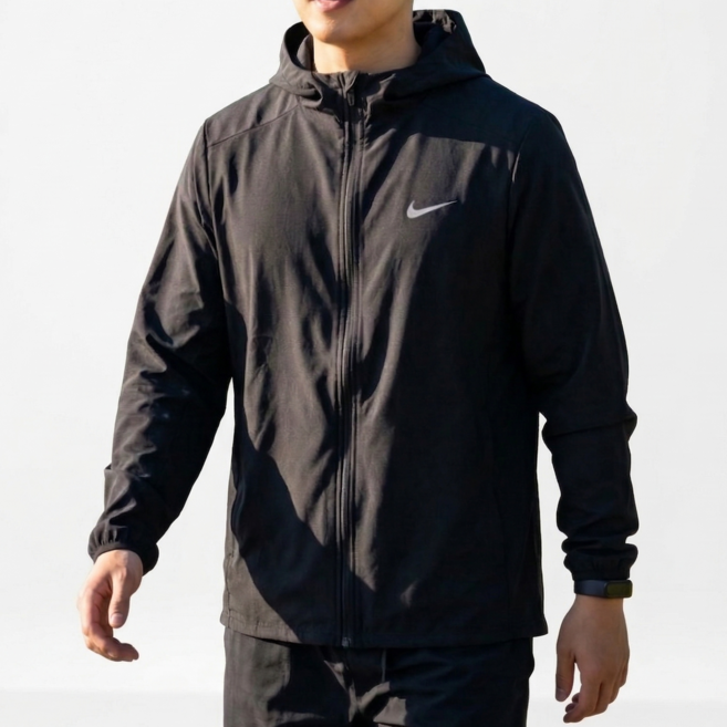 국내매장판 나이키 드라이핏 후드 집업 바람막이 kmk 러닝 후드 윈드브레이커