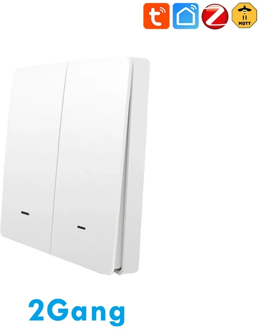 Tuya Zigbee 3.0 Zigbee2mqtt를 통한 홈 어시스턴트용 스마트 온도 및 습도 센서, 04 2 PCS, 03 2 Gang