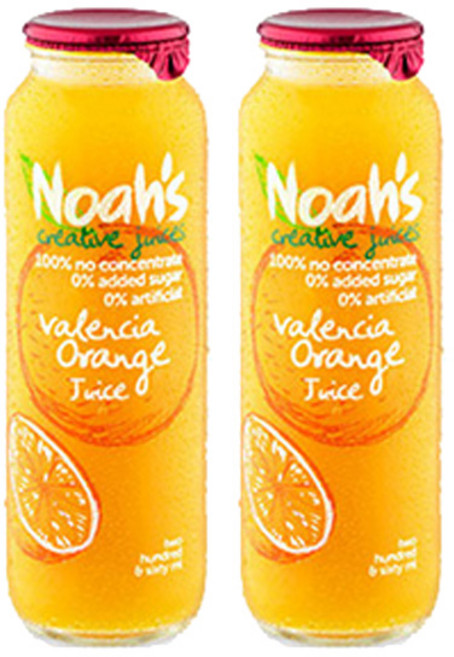 노아 발렌시아 오렌지 주스 260ml, 2개