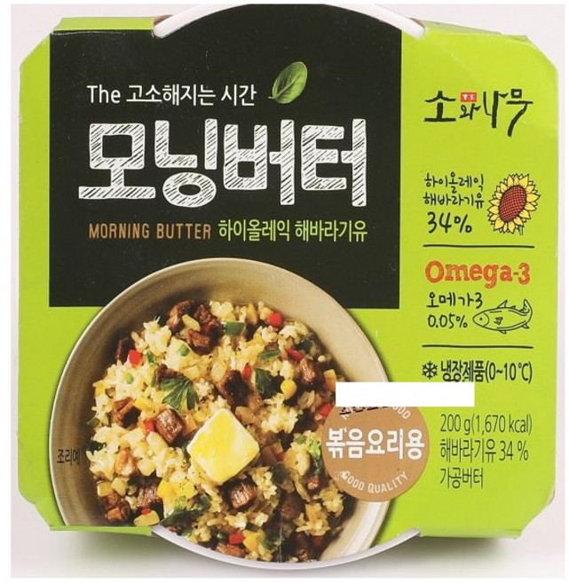 모닝버터(해바라기유) 200G/동원, 200g, 8개