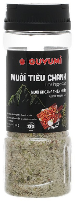 Vmart 베트남 라임 페퍼 솔트 허브소금 MUOI TIEU CHANH 110g, 1개