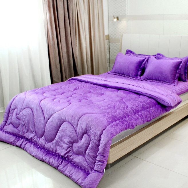 [당일출고] 베드앤데코 블루밍 극세사 차렵이불