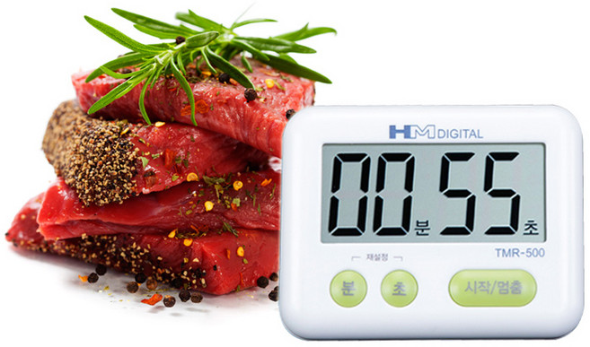 휴대용주방요리타이머TMR-500 대형LCD 알람기능, 1개