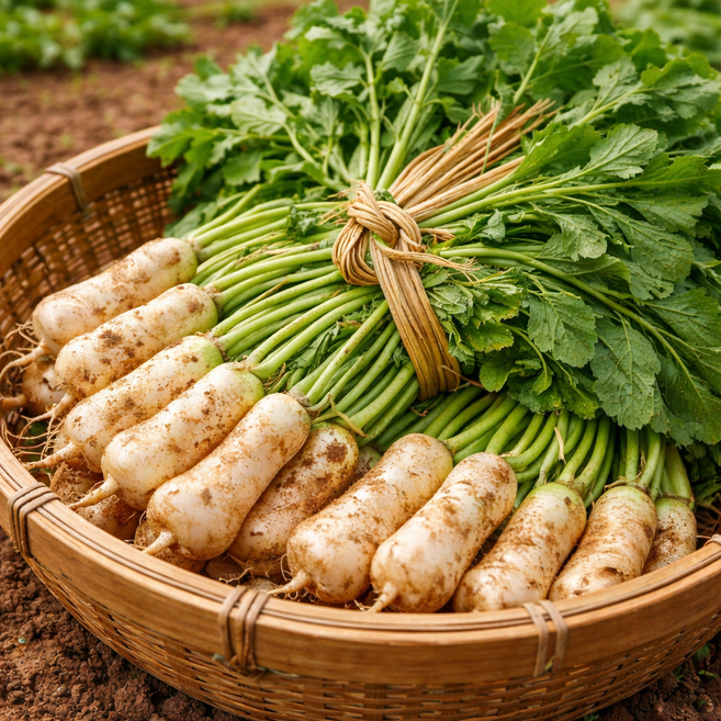 국내산 알타리 무 5kg (약 2-3단), 1박스