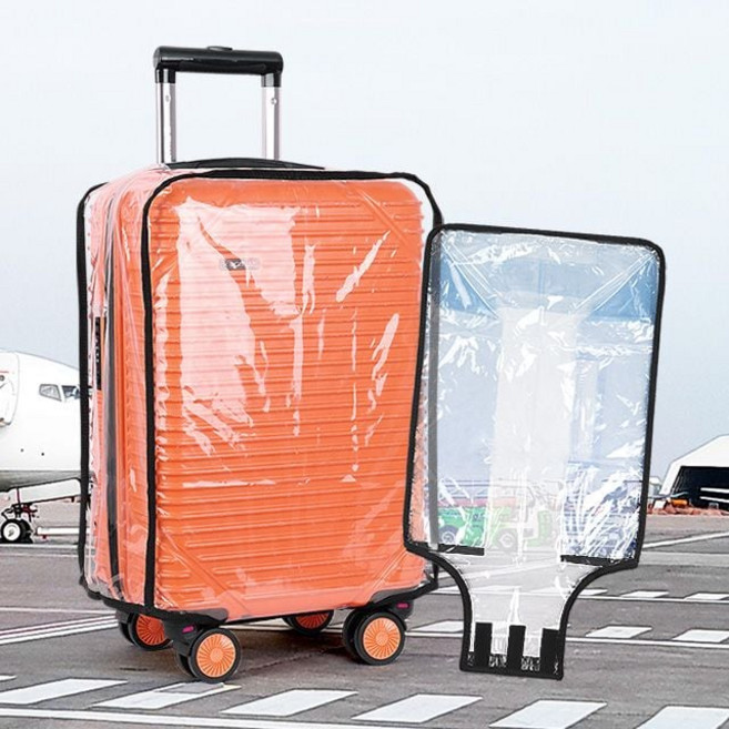 투명캐리어커버 26 보관케이스 비닐덮개 여행방수79m3+4OAl