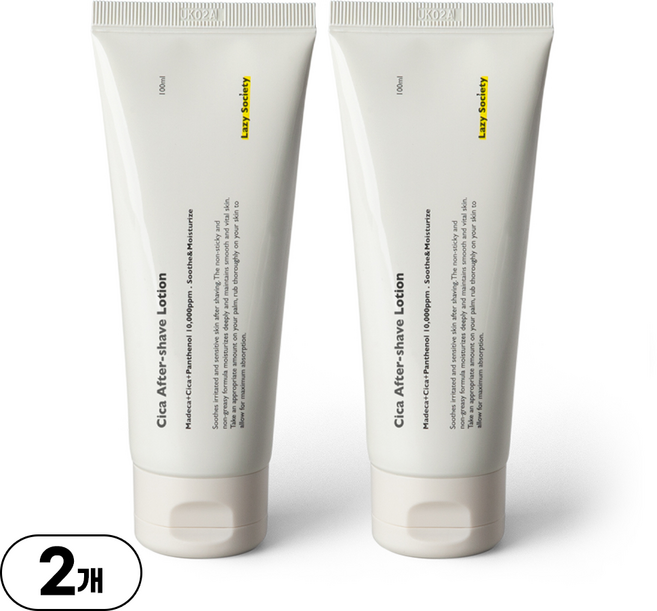 레이지소사이어티 시카 애프터쉐이브 로션, 100ml, 2개