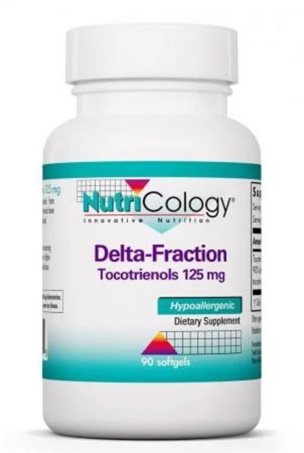 Nutricology Delta Fraction Tocotrienols 125mg 미국 뉴트리콜로지 델타 프렉션 토코트리놀 125mg 비타민E 90정, 1개 - 쿠팡