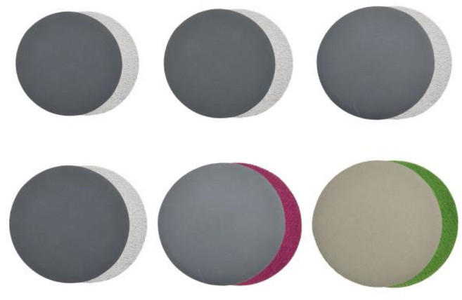 호환 60pcs 3in 75mm 그릿 샌딩 디스크 연마 그립을위한 습식 건식 800-3000 자동차 핸드 툴, 1개