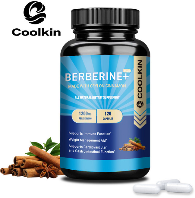 Coolkin berberine+ 複方膠囊 支持免疫與體重管理, 120組