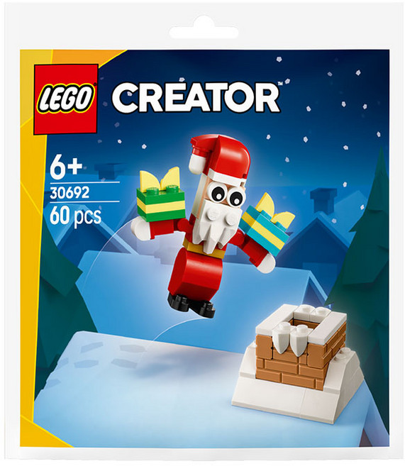 LEGO 30692 - 산타 크리스마스 굴뚝 놀이 / 레고 정품 기타, 1개