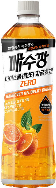 깨수깡 감귤헛개, 24개, 500ml