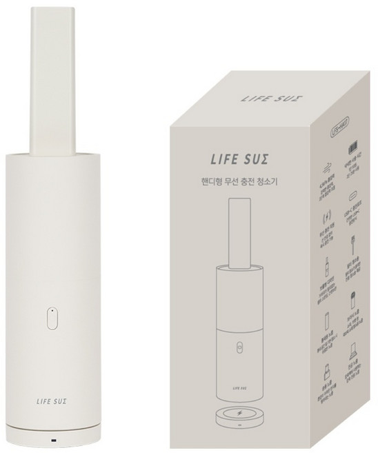 라이프썸 핸디형 무선 청소기, LFS-HA17, 밀크