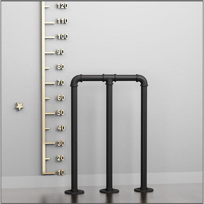 계단 안전바 실내 난간 추락방지 핸드레일 데크난간 손잡이, M75, 1개