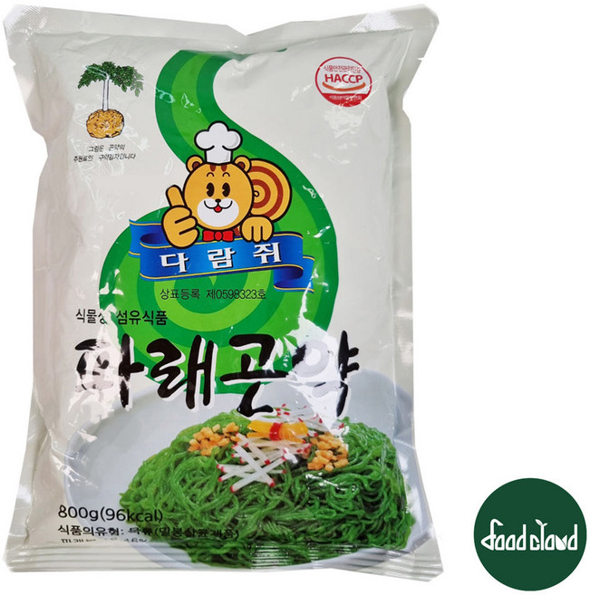 동양식품 동양 파래국수곤약 800g, 10개