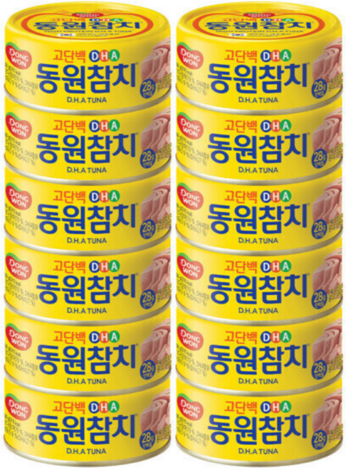 동원 DHA 참치 150g 원터치 12캔, 12개