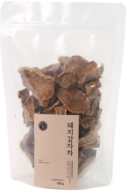 전라도청년 청년차 국산 볶은 돼지감자차, 4개, 1개입, 300g