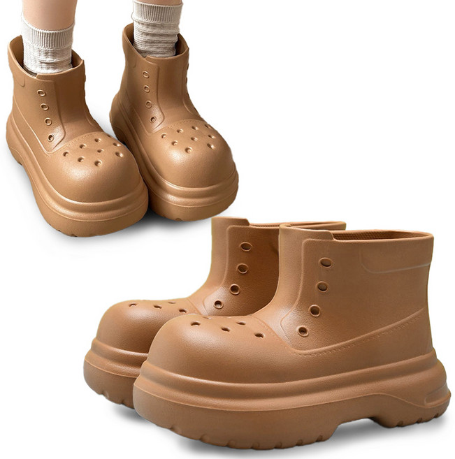 스토리원 슈레이스 펀칭 웨더 레인부츠 장화 SH-RBT-9522