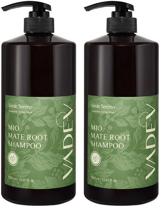 바디브 미오 마테 루트 탈모 샴푸 베르데 세레노향, 2개, 1L